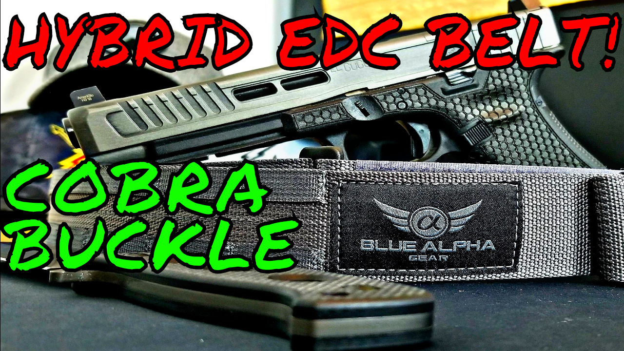 Blue Alpha Gear Hybrid EDC Belt - Tactical Considerations