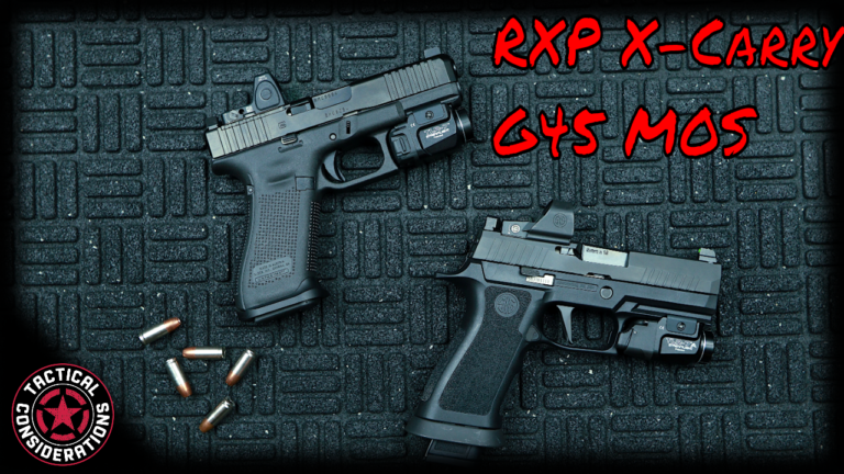 Sig RXP X carry vs Glock 45 mos