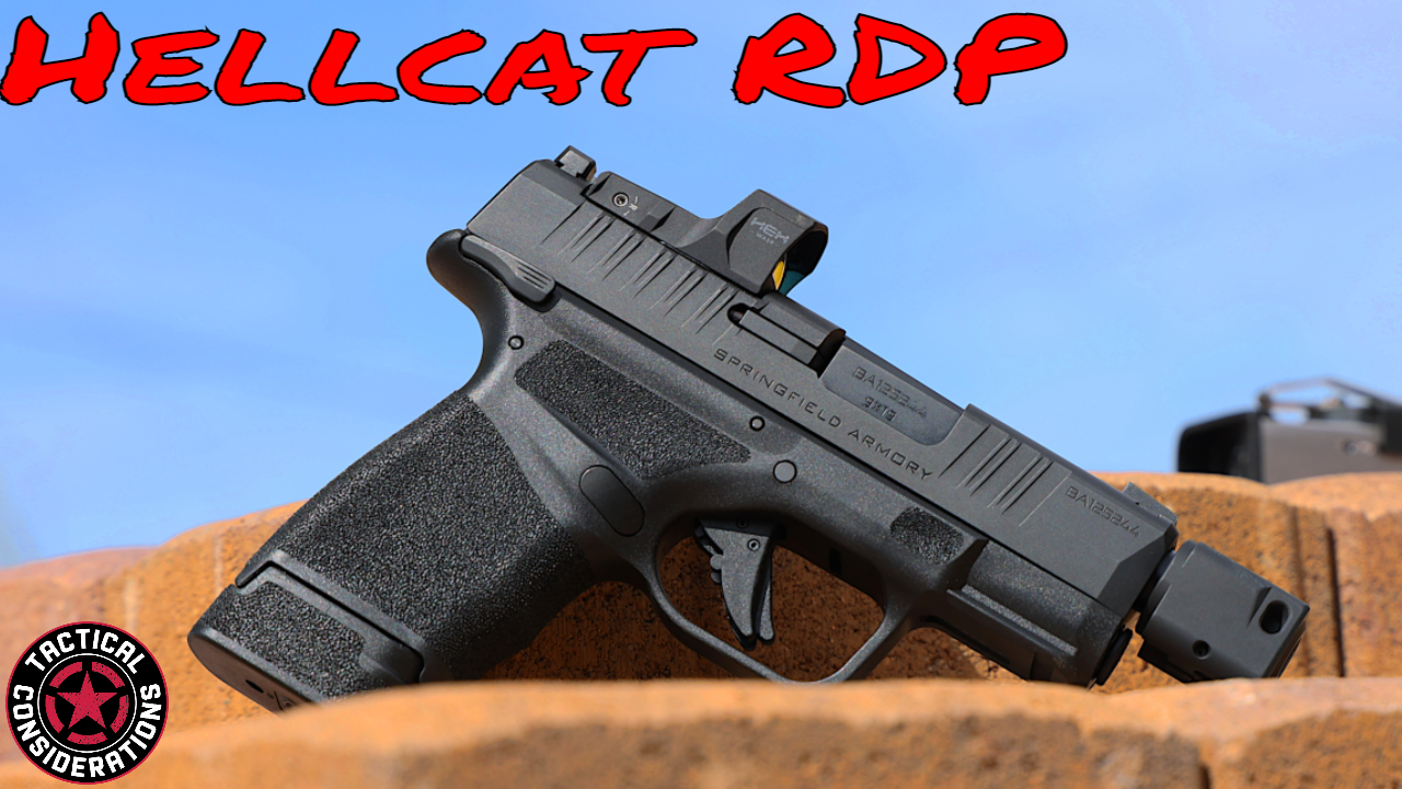 Hellcat RDP Micro Comp'd Pistol - Tactical Considerations