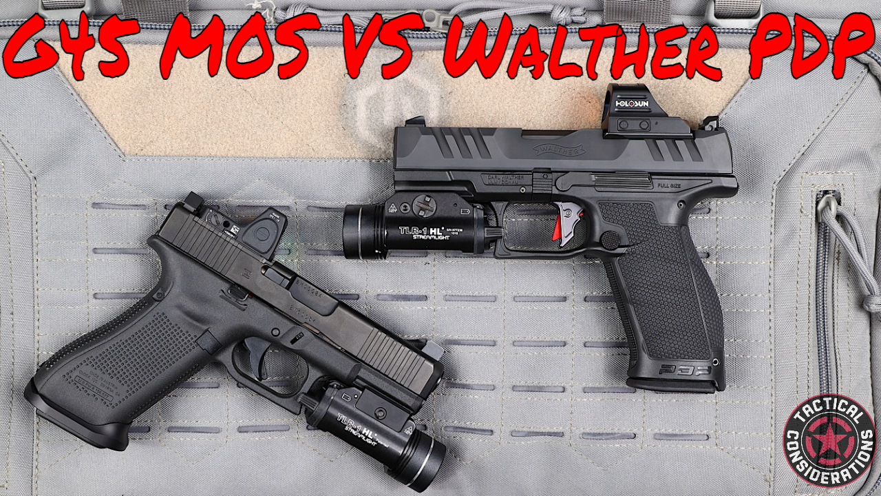 Walther Pdp Vs Glock 45 Mos - Tactical Considerations